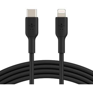 Belkin BoostCharge Fast Charging USB C to Lightning Cable 3.3ft/1M - MFi Certified 18W Power Delivery iPhone Charger Cord - Apple Charger USB C Cable - Fast Charging for iPhone 14, iPhone 13 - Black