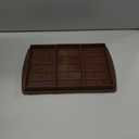 Holographic Chocolate Molds Resin Silicone Chocolate Bar Deep Thick Molds for Christmas Family DIY Baking Wax Melts Party Supplies(Large and Thick Style)