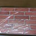 COMSTICKC 3D Faux Brick Wall Panels Peel and Stick, 12 Pcs 22.8" x 11.8", 30x40 CM