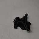 rabbitgoo Dog Harness No Pull with 2 Leash Clips, Adjustable Soft Padded, Reflective Oxford No Choke Pet Vest with Easy Control Handle for Medium Sized Dogs, Black, M