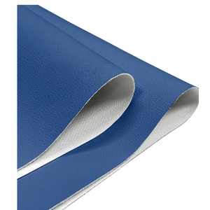 Faux Leather Fabric,54"x72" Thick Durable Synthetic Upholstery Leather Vinyl, Soft Smooth Waterproof, Durable,Replacement Renovate for Wallets, DIY Projects, Furniture, Car Seats 2 Yards-Blue