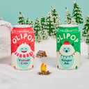 OLIPOP Prebiotic Soda Pop, Ginger Ale, Pantry Pack Packed with Prebiotics, Fiber, and Botanicals, Gluten Free, Vegan, GMO Free, 12oz (12-Cans) (EXP 09/28/27)