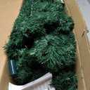 7 ft. Green PVC Hinged Xmas Pine Artificial Christmas Tree