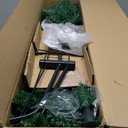 6ft Pre-lit PVC Artificial Half Christmas Tree 250 LED Lights