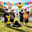 5 x Graduation Balloons 2026 With Congratulations Foil Balloons, GARD Balloons for Decorating 2026 Graduation Parties、College And High School Graduation Parties In 2026.