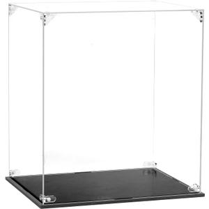 ROKR Clear Dust Cover,Acrylic Transparent Display Case for Collectibles,Figures Model Toys Home Storage Box RFM04