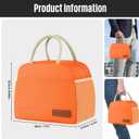 douyadady Lunch Bag Women/Men Lunch Box Women/Men (orange)