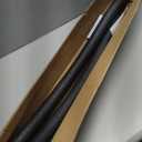 Universal Trampoline Replacement Curved Net Pole, Curved Pole Kit for 10-16ft Frame, with Plastic Tube Cap, Mounting Hardware, Foam Padding
