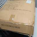 INTER HUT Outdoor Chair Cushions Set of 2, 46" x22”, Beige Stripes