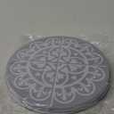 Electric Stove Burner Covers  Protect Stovetop  Set of 4, 10 and 8 inches - Grey Tile