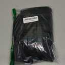 Homespun Ultra Soft 3-End Ringspun Cotton/Poly Fleece Pouch Pocket Crews (Medium, Black)