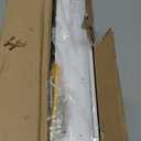 10x6 Modern AC Vent Cover, Standard Three Slot Linear Diffuser, White All Aluminum, Decorative Air Vent for Ceilings, Walls, or Non-Weight-Bearing Floor, Quiet, Adjustable Airflow, 