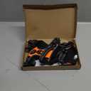 PHOEPET No Pull Dog Harness Medium Reflective Front Clip Vest with Handle, Adjustable 2 Metal Rings 3 Buckles,[Easy to Put on & Take Off](M, Orange)