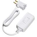 DEWENWILS Plug in Dimmer Switch for Lamp, Table Lamp Dimmer for Dimmable LED/CFL Lights and Incandescent Bulbs, Full Range Slide Control, 5 ft Extension Cord, White