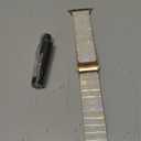 V-MORO Resin Band Compatible with Apple Watch Series 7/8/9/10/11 41mm/40mm/38mm/42mm Fashion Cute Strap for iWatch Series 6/5/4/3/2/1/SE/SE 2 Lightweight Bracelet Wristband Women(Classic Aurora White)