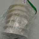 Wellmet Chandelier Shades, ONLY FOR CANDELABRA BULBS, Clip-on Fitter Lamp Shades, 3" X 6" X 5", 6 pcs Set (Cream white)