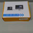 8K/4K KVM Switch 3 Monitors 3 Computers Triple Monitor 3 Port 2 Displayport 1.4 and HDMI 2.1 USB 3.0 KVM Switches, DP 1.4 Supports 8K@30Hz/4K@144Hz, HDMI Supports 8K@60Hz /4K@120Hz with Wired Remote (Black)