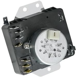 W10185982 WPW10185982 Dryer Timer Compatible with Whirlpool, maytag, Crosley, Kenmore, Admiral, Crosley, lnglis, Amana, Replacement for AP6016541, PS11749831, PS11749831,EAP11749831, 418-618-20-B5