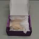 Invisible Strapless Sticky Bra Push up for Women, Ultra Adhesive Bra for Backless Dress, Cleavage Bra Lift Novelty Bras (B Cup, Light Beige)