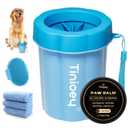 Dog Paw Cleaner for Dogs, Dog Paw Washer, Muddy Paw Cleaner, Pet Foot Cleaner, Dog Paw Protector Kit (Medium, Blue)
