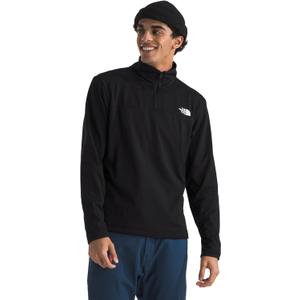 THE NORTH FACE Men's Cedar Trail Grid Fleece 1/4 Zip (Large, Tnf Black)