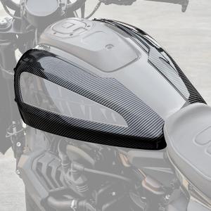Fuel Tank Trim Cap for Sportster S 1250 21-23, Carbon Fiber Pattern Tank Trim Cover Fuel Shrouds For Harley Sportster S 1250 RH1250S 2021-2023 Accessories Fuel Tank Trim Cap for Sportster S 1250 21-23, Carbon Fiber Pattern Tank Trim Cover Fuel Shrouds For Harley Sportster S 1250 RH1250S 2021-2023 Accessories