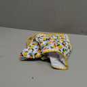 Herseas Women's Bikini Sets Floral Print Whip Stitch 2 Piece Swimsuits High Waisted Scoop Bathing Suits (Lemon)