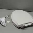 Toilet Seat, Elongated Toilet Seat with Toddler Seat Built in, Potty Training Toilet Seat Elongated Fits Both Adult and Child, with Slow Close and Magnets- Elongated (White)