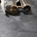 Exhaust Pipe Tip Two-valve Electric Switch Control SS304 Stainless Steel Y-tube Adjustable Tail Pipe Separator For Automobile Exhaust Pipes. Universal 2.5" Inches. Car Exhaust End Pipes