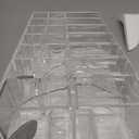 Sooyee 360 Degree Spinning Lipstick Organizer Holder 53 Spaces,Acrylic Cosmetic Display Cases for Lipstick, Brushes, Bottles, and more,Clear