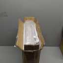 Clear Acrylic Display Case with Light for Figures/Collectibles, Figurine Display Shelf, LED Lighted Display Cases Collection Hobby Display Case for Miniatures, Purse, Handbag, Perfume, 2 Pack