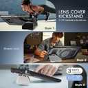 for Samsung Galaxy S25 Plus Case,S25 Plus Case with Camera Cover Stand [Compatible with MagSafe] Heavy Duty Drop Shockproof Slim Protection Rugged Magnetic Phone Case for Galaxy S25+ 6.7,Black