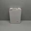 Wooden White Advent Calendar with Drawers, Reusable Advent Calendar with Lights, Empty Boxes to Fill, Decorative Fold Out Wood Calendar for Kids Christmas Decorative 24 Empty Boxes to Fill