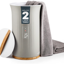 Live Fine Towel Warmer | Bucket Style Luxury Heater with LED Display, Adjustable Timer, Auto Shut-Off | Fits 40” x 70” Oversized Towel - Height 21.25 Inches and 12.9 Inches Wide