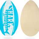 HQO LOVL 35 inch Skim Board for Kids Adults Wooden Skim Boards with High Gloss Coat for Beach Skimboards for Beginners