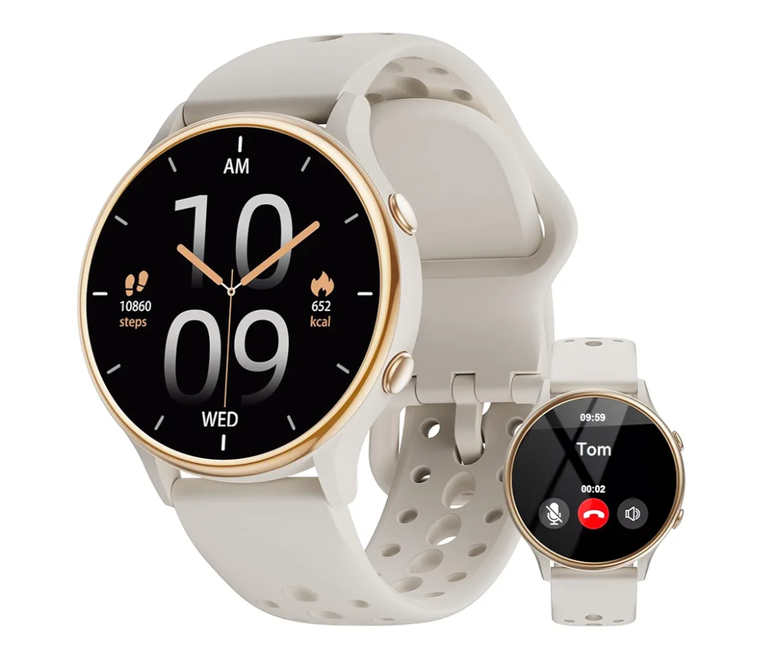 Smart Watches for Women, Fitness Tracker with Heart Rate & SpO2 Monitor, IP67 Waterproof Activity Tracker for Men & Women, Smart Watch for Android Phones and iPhone Compatible (Gray)