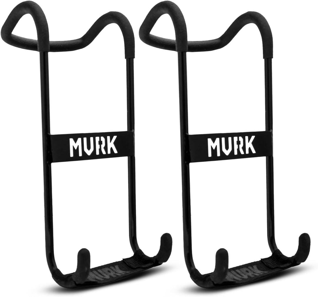 MVRK Dumbbell Spotter Hooks Hanger - Heavy Power Dumbbells Rack Attachments for Dumbbell Bench Press Hold Up 250LB