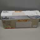 bella 2 Slice Slim Toaster, Fits-anywhere Kitchenware, 6 Setting Shade Control with Reheat & Cancel Buttons, Fits sourdough, 10 Long Slot, Anti Jam & Auto Shutoff, 900 Watt, Oatmilk