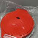 Betty Crocker Pizza Maker Plus, 12" Indoor Electric Grill, Nonstick Griddle Pan for Pizzas, Quesadillas, Tortillas, Nachos and more, 12" Electric Griddle for Delicious Meals and Snacks, Red (Full Size)
