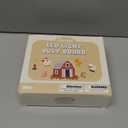 Joyreal Wooden Busy Board with LED Light, Montessori Toddler Toys, Wooden Sensory Board, Toddlers Activity Travel Toys for Boy & Girl Birthday Gift (Forest Theme)