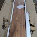 Oakland Living Easy-Lift Queen Murphy Wall Bed in Natural Brown Wood Grain with Shelf