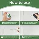 2 x Touch Up Paint White tile paint porcelain repair kit Specialty Tub and Tile , High-Gloss White bathtub, Quick-Dry Porcelain Paint for Scratches & Chips on Porcelain, Acrylic, Enamel, Cast Iron, Tubs, Tiles, Sinks Wooden furniture and Toilets