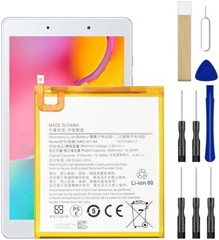 WUHAO Replacement Battery Scud-WT-N8 for Samsung Galaxy Tab A 8.0 2019 SM-T290 SM-T295 SM-T290N SM-T295N Battery with Adhesive Tape Tool Repair Kit