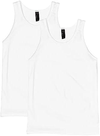 size L Hanes Men’s Performance Tank, X-Temp Moisture-Wicking Tank Top, Solid Colors, 2-Pack