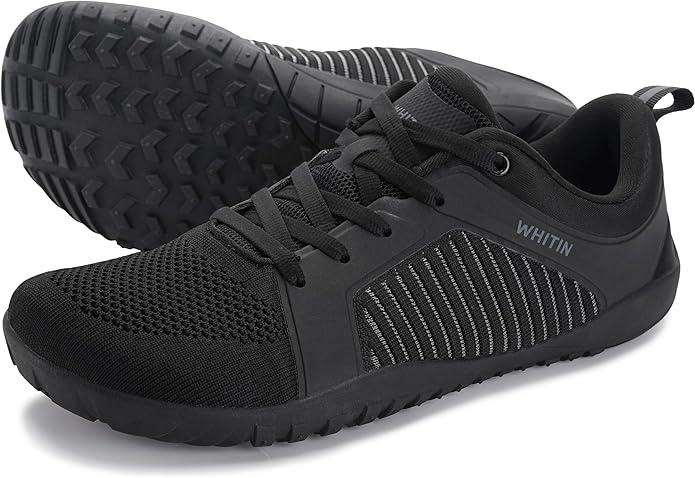 WHITIN Men's Barefoot Trail-Running Shoes | Wide Toe-Box | Zero-Drop Sole | Optimal Traction Size 9.5 mens