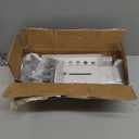 Window Air Conditioner Support Bracket: Heavy Duty Window AC Bracket with 2 Arms, Up to 220 lbs - Universal Fit 5,000 to 24,000 BTU Window Units - Adjustable Crossbar Level Non-Slip Mat