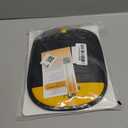 Pet Hair Removal Glove for Dogs & Cats, Newly Upgraded Reusable Electrostatic Pet Hair Glove, Pet Hair Remover Tool for Clothing, Couch, Bed, Carpet, Car Seat (BlackYellow)