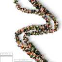 2 x Stretchy Scrunchie Lanyard for ID Badges Keys, Cute Teacher Lanyard for Women with 2 Card Holders 19.6 Inch