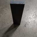 High-Density Polyethylene (HDPE) Plastic Sheet (1, Black, 3" X 12"X 1")