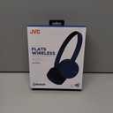 JVC HA-S23W Wireless Headphones - On Ear Bluetooth Headphones, Foldable Flat Design, 17-Hour Long Battery Life (Blue)